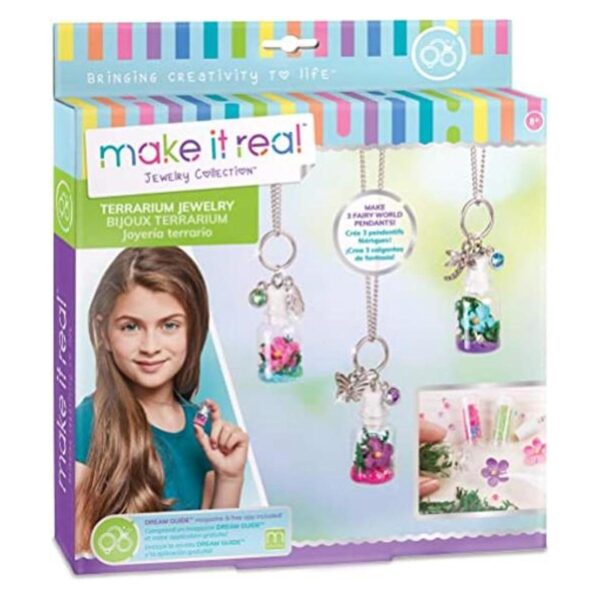 Make It Real Kit de fabricación de colgantes de botella de_1
