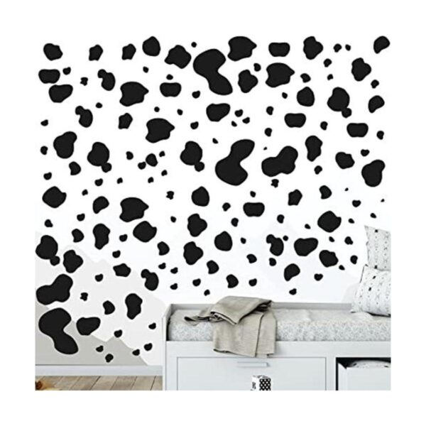 184 calcomanías adhesivas con estampado de vaca_1
