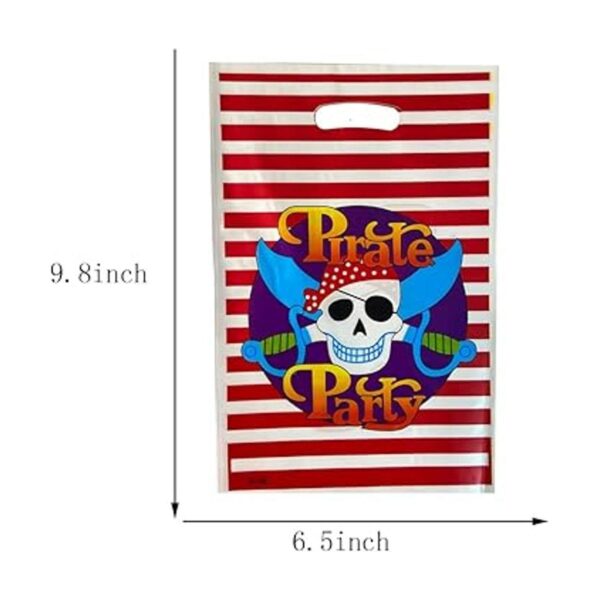 LYST 30 bolsas de regalo de pirata bolsas de dulces de_2