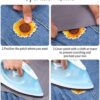 17 parches de flores de margaritas de girasol parches_5