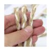 JKPOWER Cuerda de yute natural 16.4 ft 16.4 ft color
