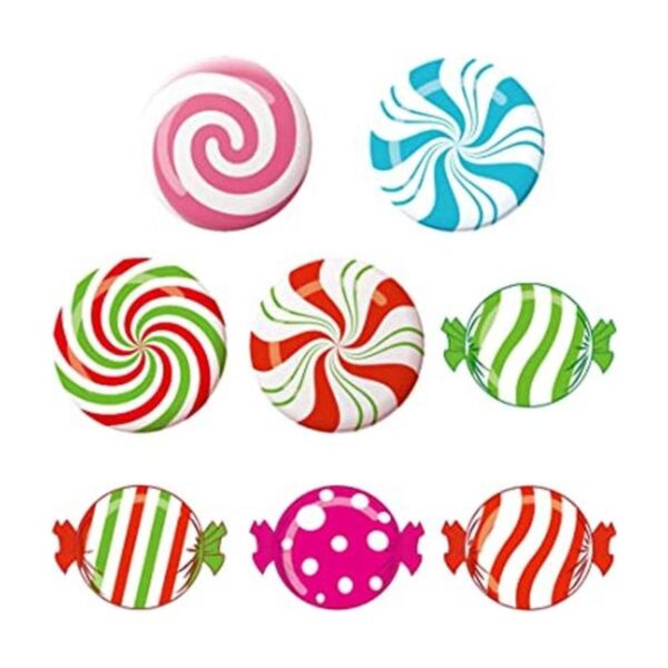 Candyland Recortes de dulces para decoración de fiesta de_1