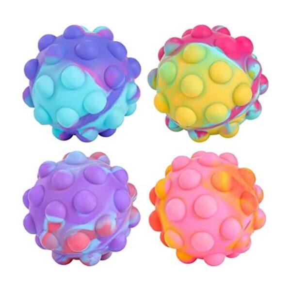 Juguetes para la ansiedad Pop Ball It 4 unidades 3D_1