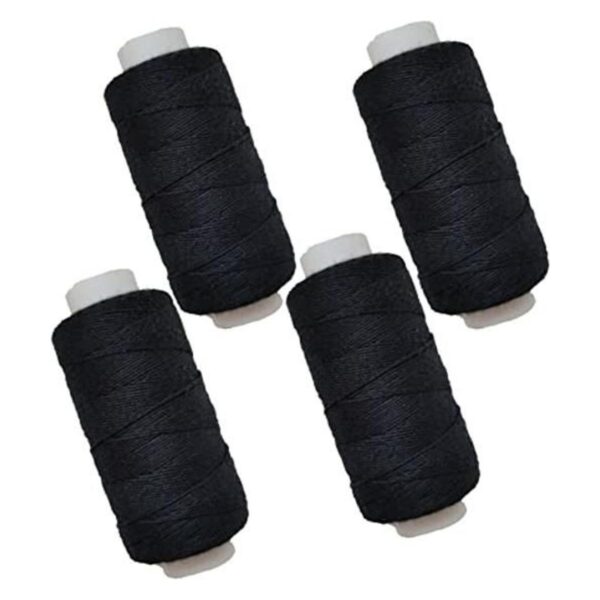 4 rollos de hilos de coser para hacer pelucas coser a