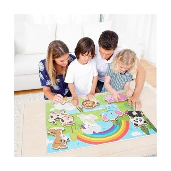 BEESTECH Rompecabezas de animales para niños pequeños