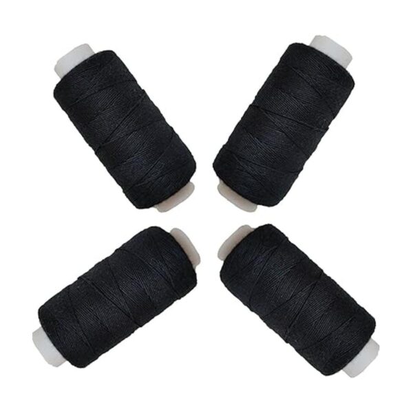 4 rollos de hilos de coser para hacer pelucas coser a