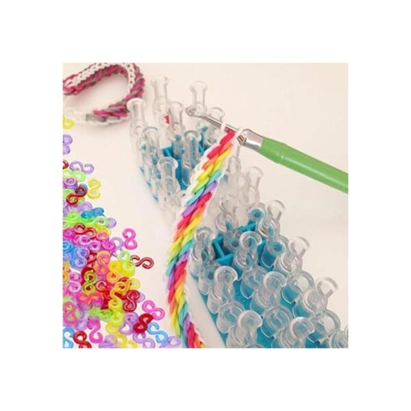 1600 clips en S para bandas de goma pulseras de goma y