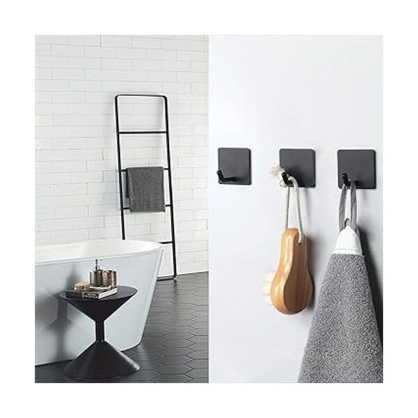 NearMoon Ganchos adhesivos ganchos de pared de baño