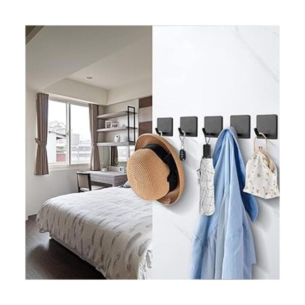 NearMoon Ganchos adhesivos ganchos de pared de baño