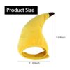 Sombrero de plátano para mascotas adorable gorro con