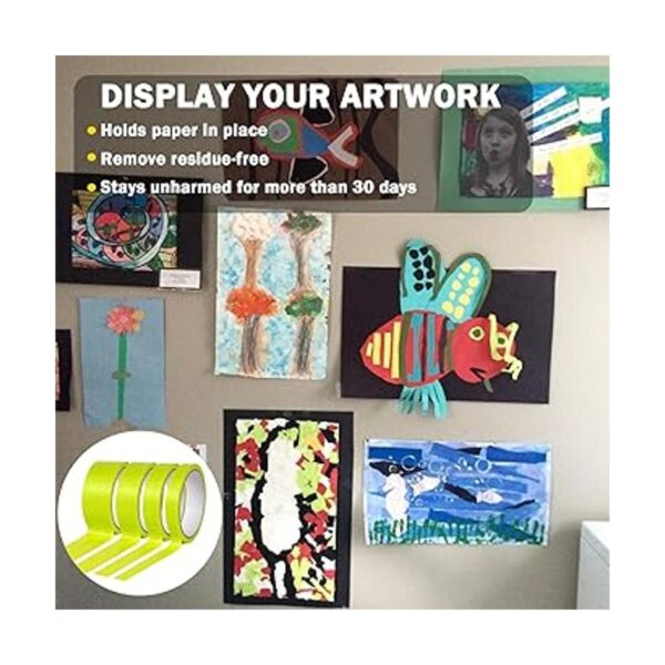 EDSRDRUS Cinta de artista multiusos paquete de 4 cintas_3