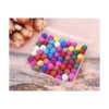 Tupalizy 60 cuentas de piedra de lava para pulseras_4