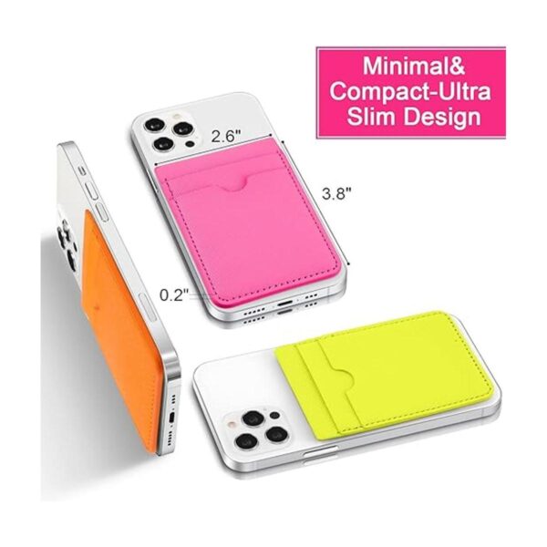 4 piezas de soporte para tarjetas de teléfono tarjetero_3