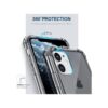 ORIbox Funda compatible con iPhone 11 con 4 esquinas y_4