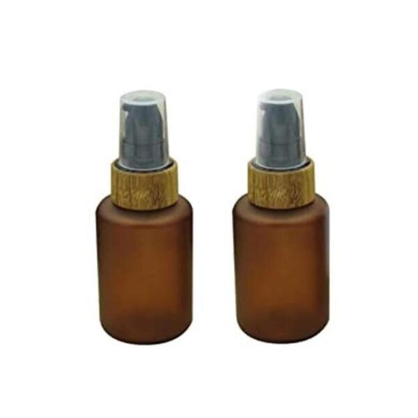 2 botellas vacías rellenables de plástico PET de 2.0 fl_1