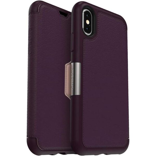 OTTERBOX Strada Series Funda para iPhone Xs y iPhone X_1