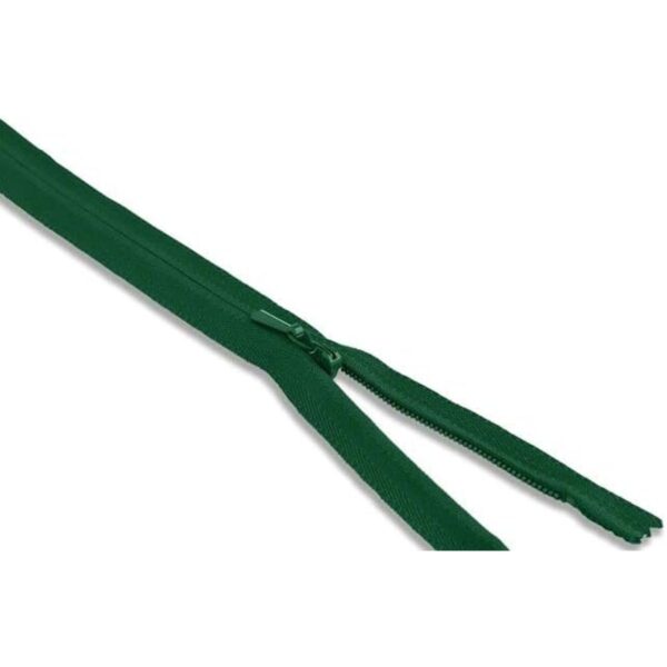 Cremallera verde de 22 pulgadas cremallera invisible_3