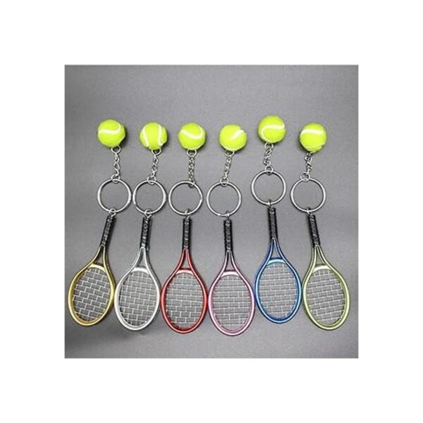 Llavero de tenis raqueta de tenis perfecto para_4