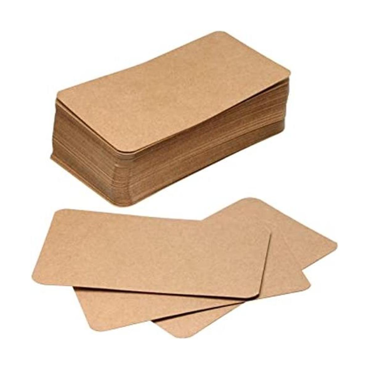 Tupalizy Pequeñas tarjetas de presentación de papel en