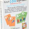100 Juego de cartas a juego diseño de alfabeto_2