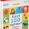 100 Juego de cartas a juego diseño de alfabeto_1