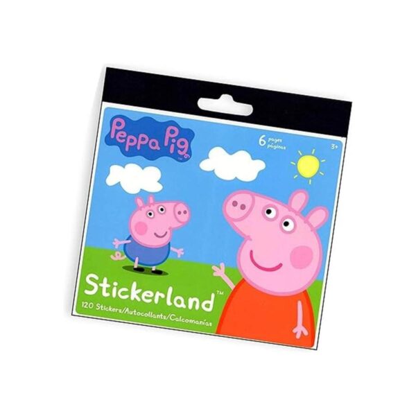 Pegatinas de Peppa Pig para recuerdos de fiestas 12