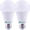 Greenlite Paquete de 4 bombillas LED de 9 W equivalente a_1