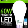 Greenlite Paquete de 4 bombillas LED de 9 W equivalente a_2