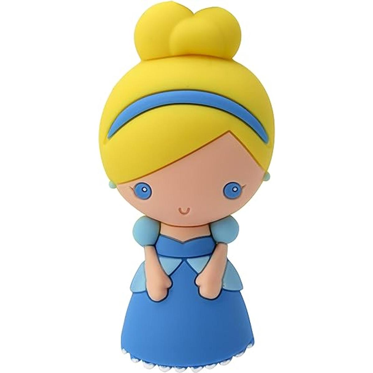 Imán 3D de princesa Cenicienta multicolor 3.0 in