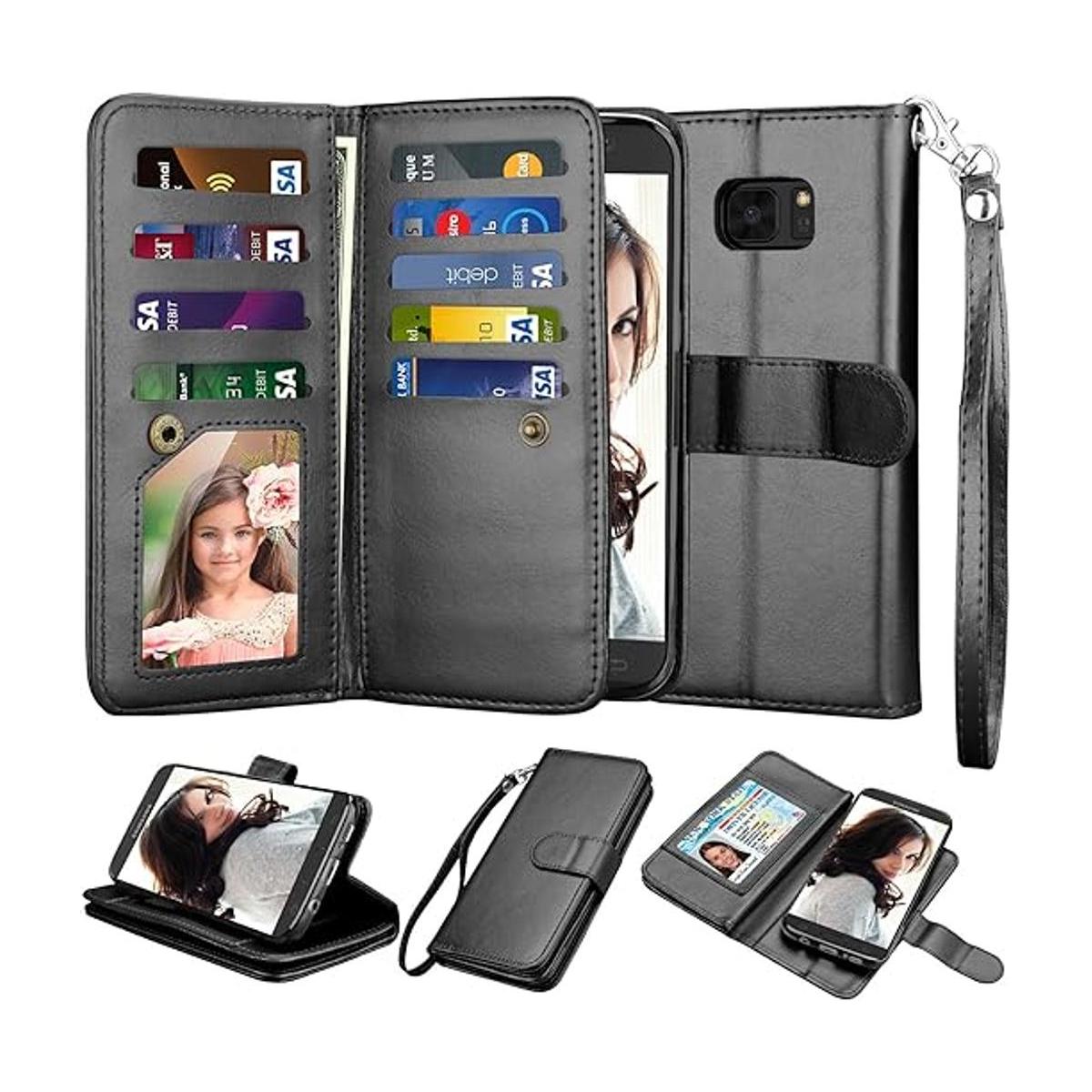 Galaxy S7 Funda Galaxy S7 Funda portafolios njjex 9