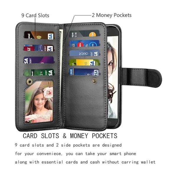 Galaxy S7 Funda Galaxy S7 Funda portafolios njjex 9_2