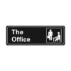 Nakimo The Office Letrero autoadhesivo para puerta o_1