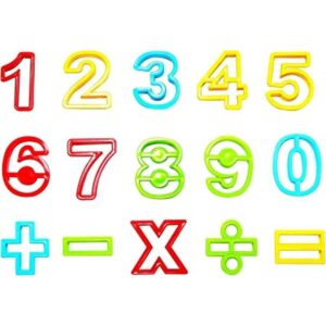 Rimobul Numbers Kit de cortador de masa varios colores_1