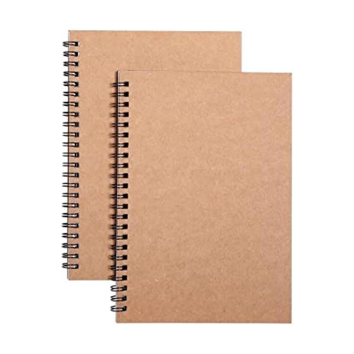DENSET Cuadernos en espiral con rayas universitarias