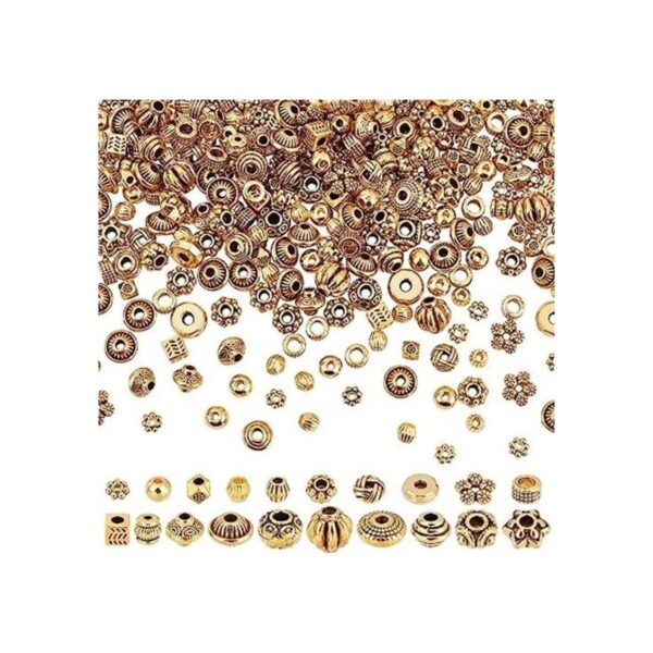 NBEADS Alrededor de 3.53 oz de cuentas espaciadoras de_1