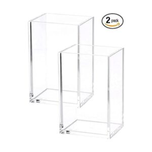 Paquete de 2 soportes para lápices de acrílico