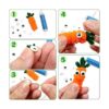 TOAOB 172 botones de ojos de movimiento para coser de
