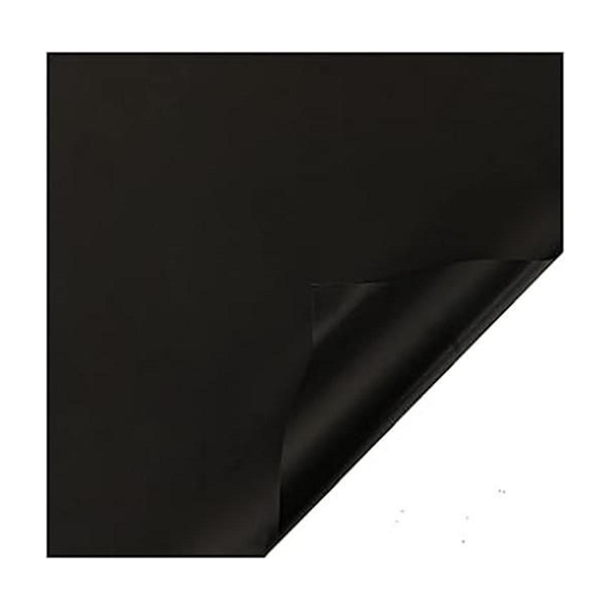 DODXIAOBEUL 20 hojas de papel de regalo negro impermeable