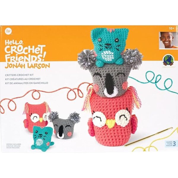 Boye Jonahs Hands Cute Critters Kit de ganchillo para