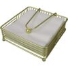 Home Basics Servilletero de acero con brazo articulado