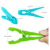 Pinzas de plástico para ropa resistentes pinzas de ropa