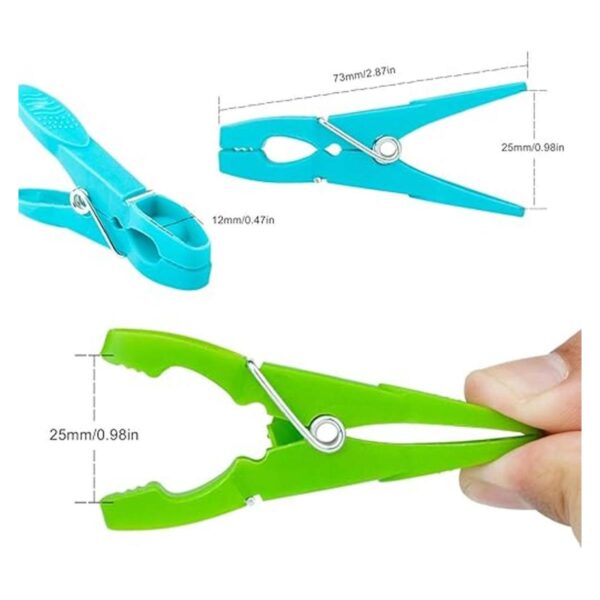 Pinzas de plástico para ropa resistentes pinzas de ropa