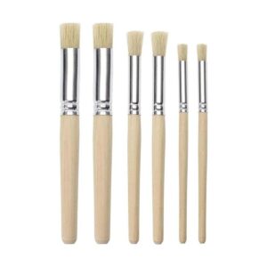 Penta Angel Pinceles de madera para plantilla de madera