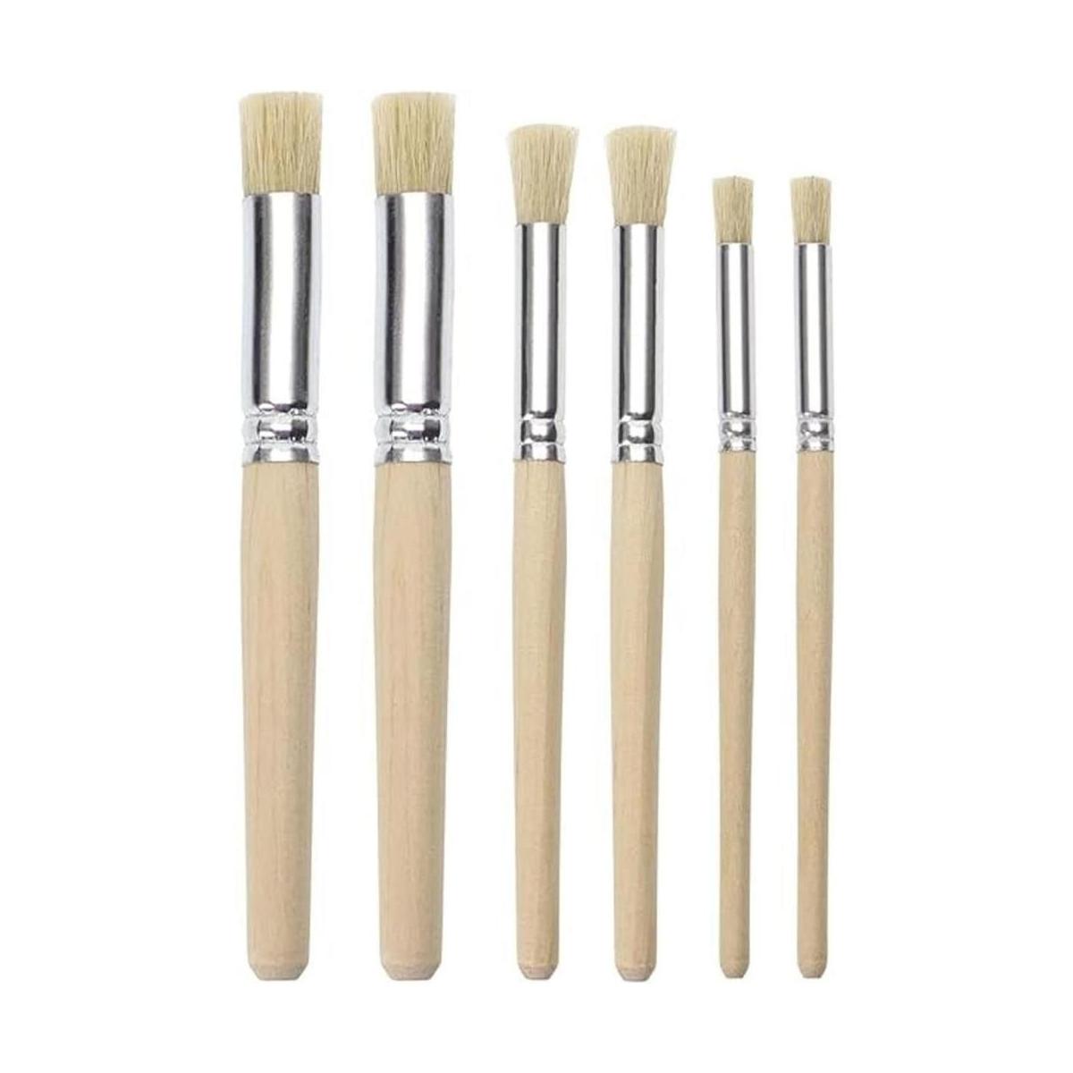 Penta Angel Pinceles de madera para plantilla de madera