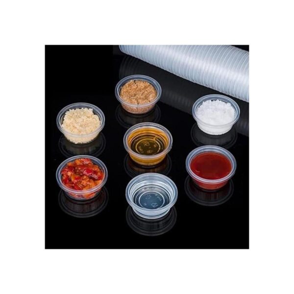 MRTIOO 0.5oz Crested Gecko Food and Water Feeder Cups_3