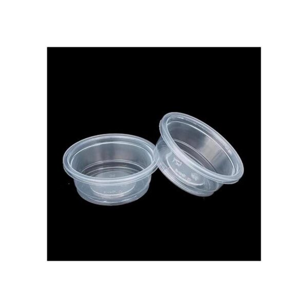 MRTIOO 0.5oz Crested Gecko Food and Water Feeder Cups_2
