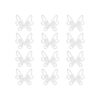 FINGERINSPIRE 12 unids mariposa rhinestone hierro en
