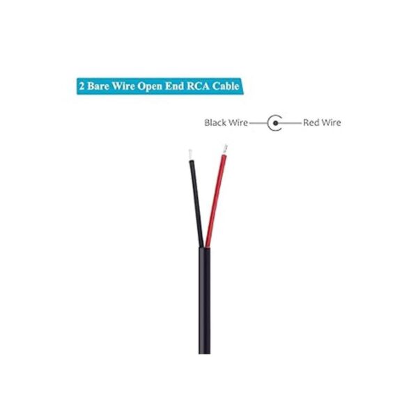 Fancasee 2 unidades Cable de altavoz RCA hembra conector_3