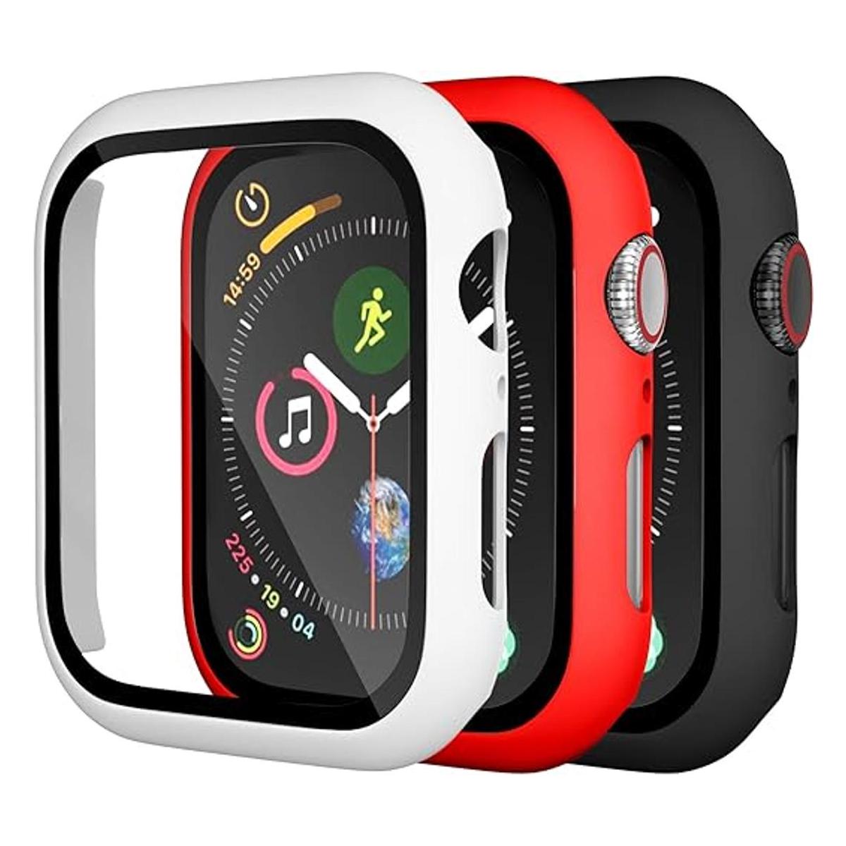 Charlam Funda compatible con Apple Watch con caja de 1