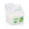 Blsky Kawaii Taza de vidrio para leche para microondas de_1